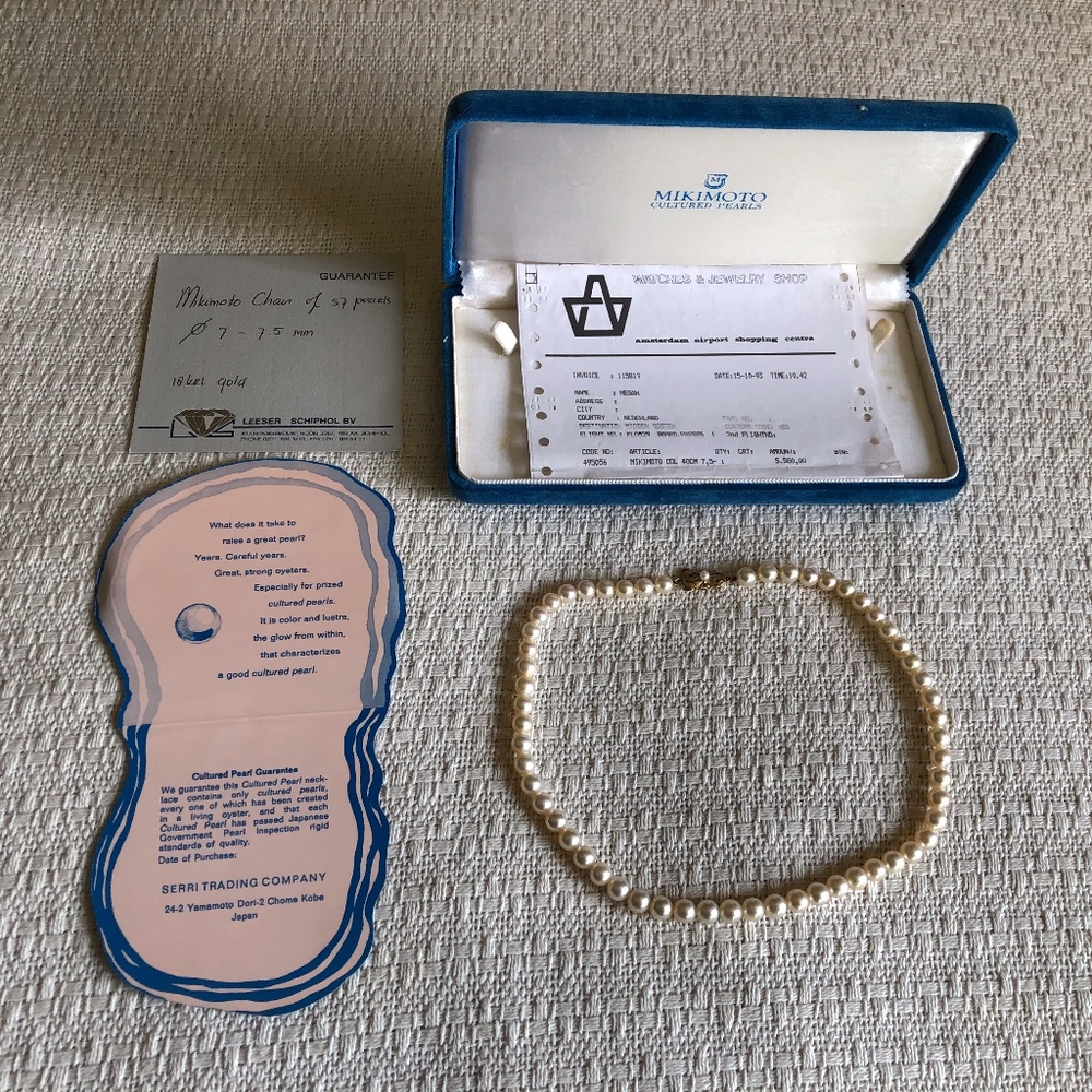 Mikimoto Cultured Pearls